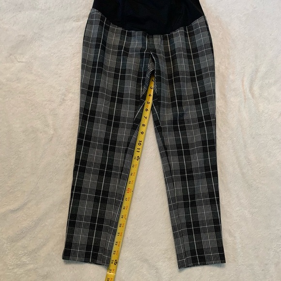 Isabel Maternity by Ingrid & Isabel Plaid Pants Size 2 - Picture 12 of 17